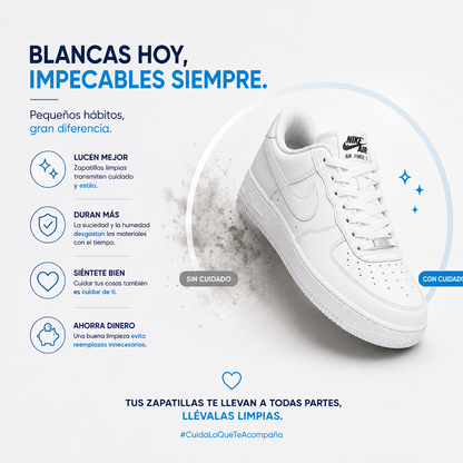 Bolso con Cepillo Interno para Lavar Zapatillas en Lavadora
