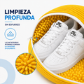 Bolso con Cepillo Interno para Lavar Zapatillas en Lavadora