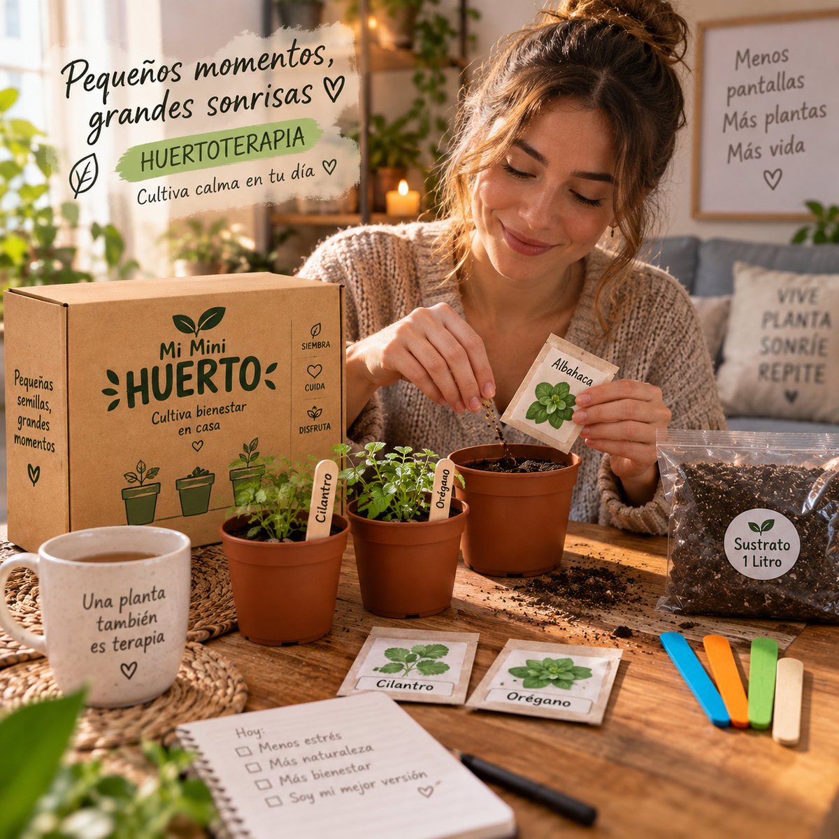 🌿 Pack Huertoterapia Premium
