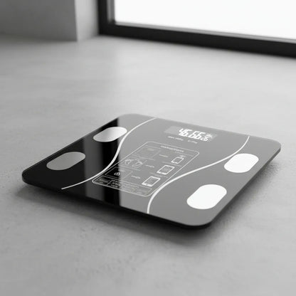 Báscula Digital Inteligente para Baño – Peso Corporal y Control de Composición Corporal